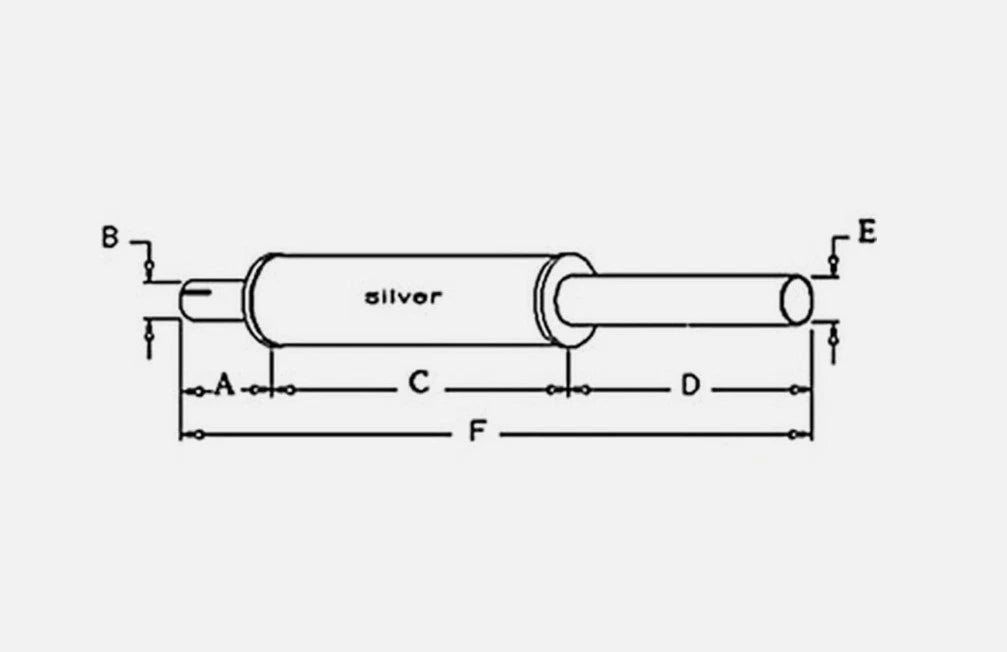 Vertical Muffler for Case 430 431 Diesel Tractor (G45264)