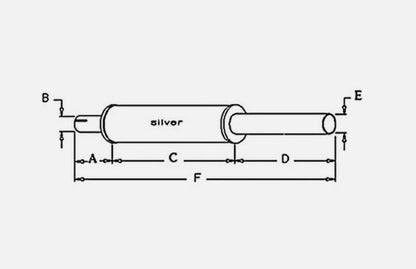 Vertical Muffler for Case 430 431 Diesel Tractor (G45264)