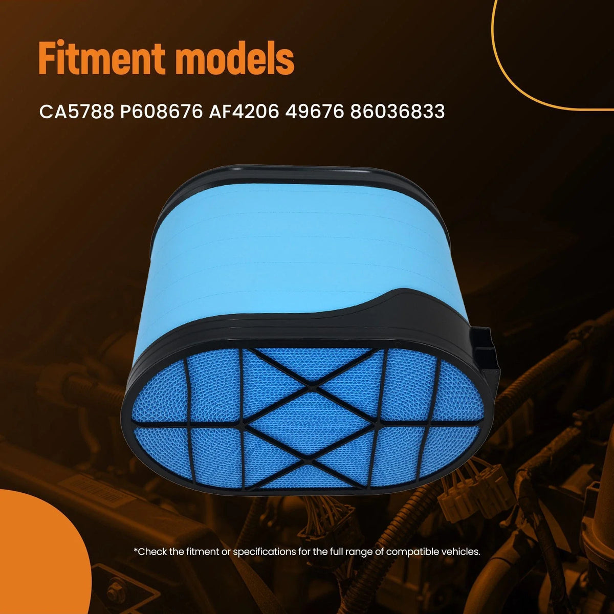 Air Filter for Irizar PB 300KW 340KW 375KW (P608676)