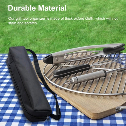 Grill Storage Bag for BBQ Tools - Waterproof Oxford Cloth Carry Bag