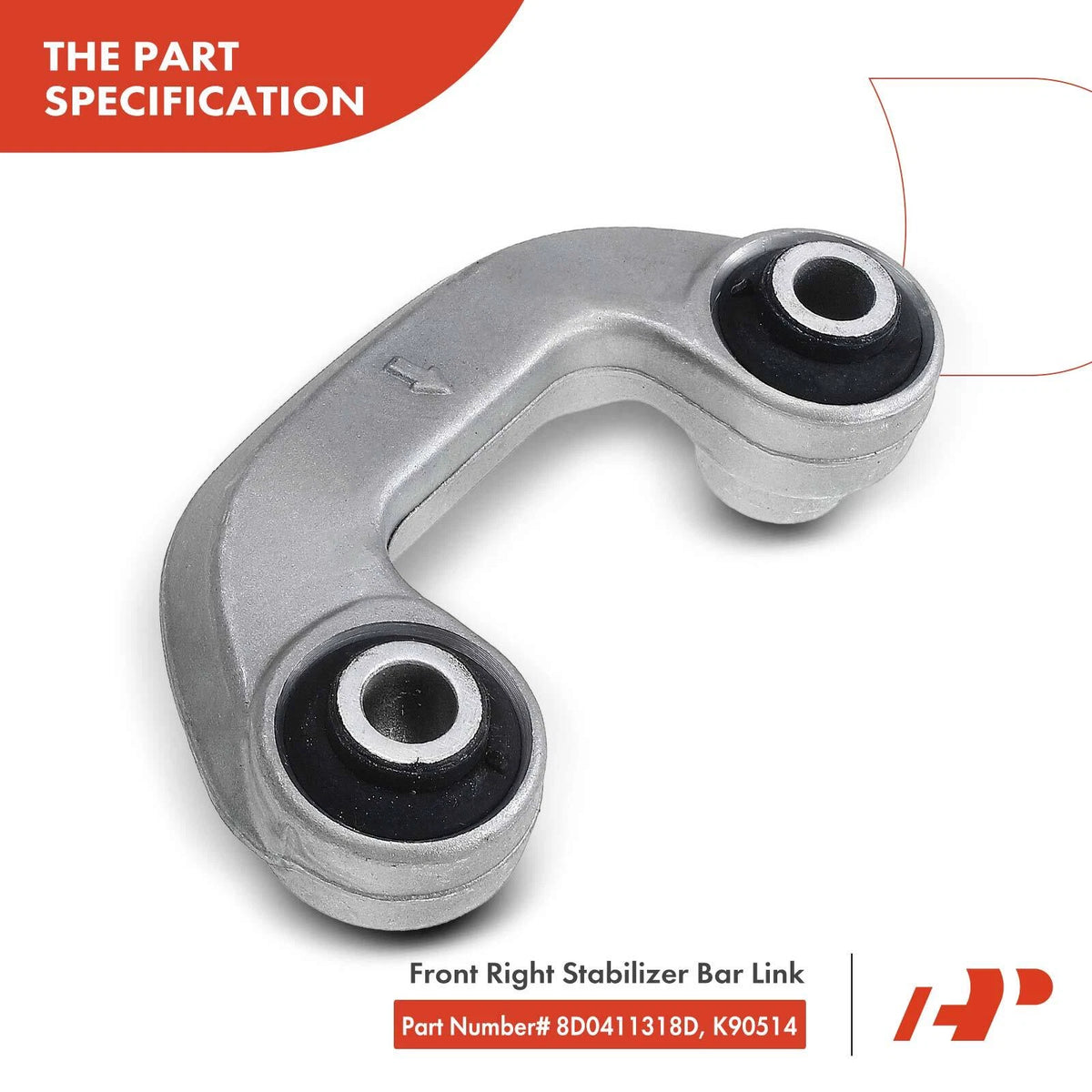 Set of 12 Front Control Arm Sway Bar Links for VW Passat Audi A4 (1998–2003) - 4D0419801B, 4D0422821, 4D0422821A, 4D0407694AC