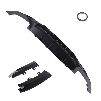 Black Sport Style Lip for BMW G20 3 Series M Sport (2019–2022) PP Rear Kit