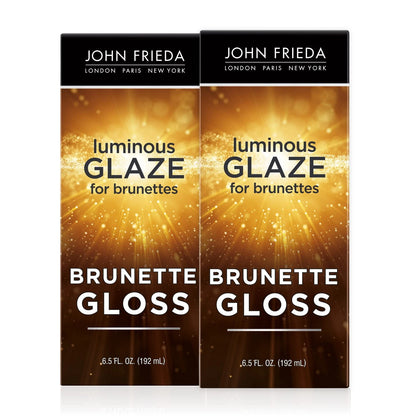 Pack of 2 John Frieda Brilliant Brunette Luminous Hair 6.5 Fl Oz