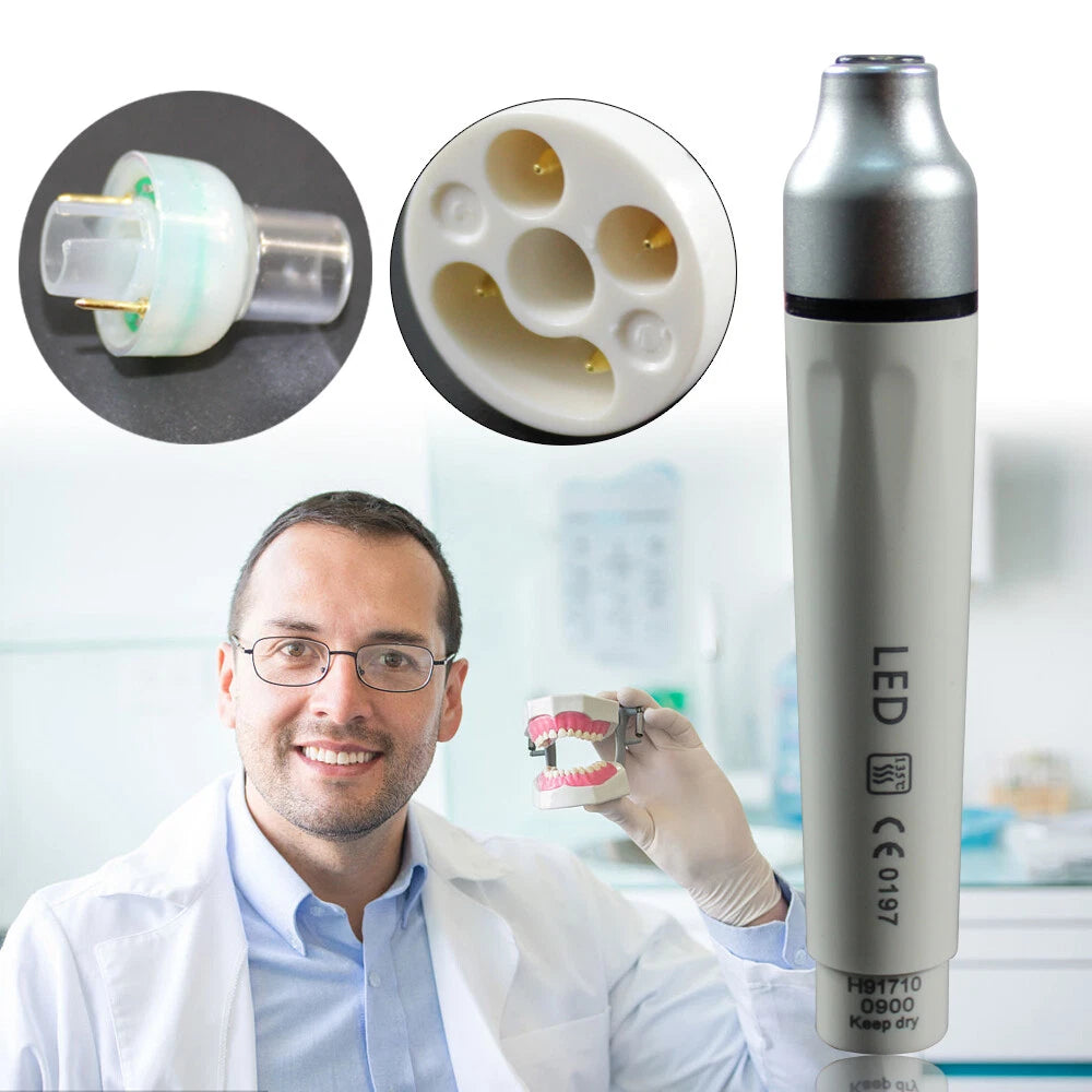 LED Dental Piezo Ultrasonic Scaler Handpiece for EMS Woodpecker (135℃)