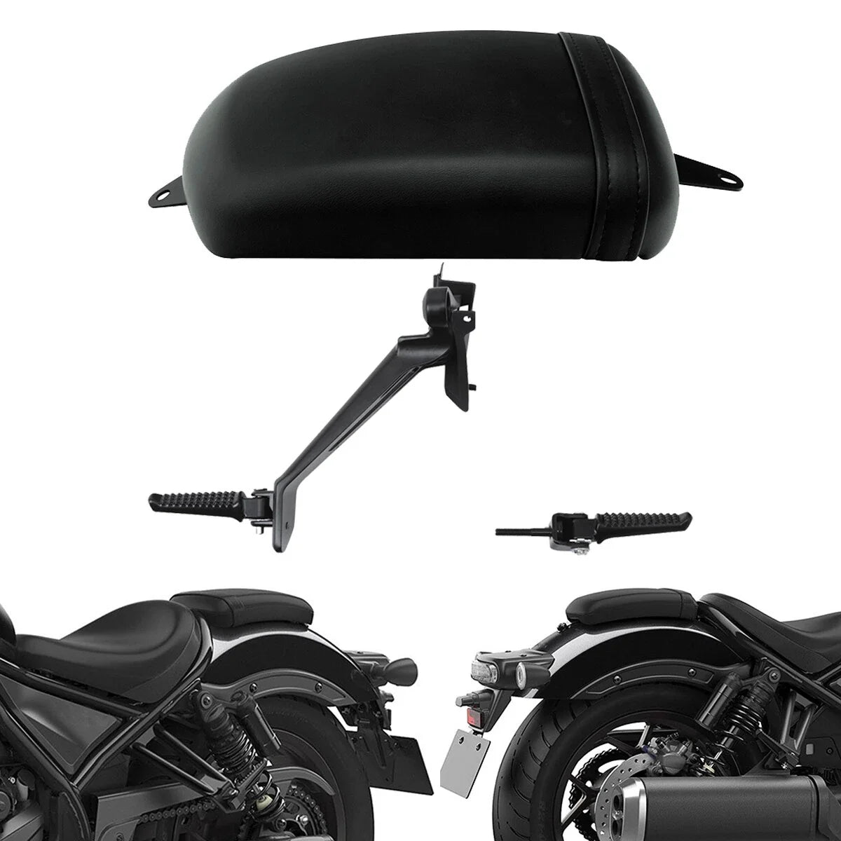 Passenger Seat & Footpegs Footrests Bracket for Honda Rebel CMX1100 (2021–2024)