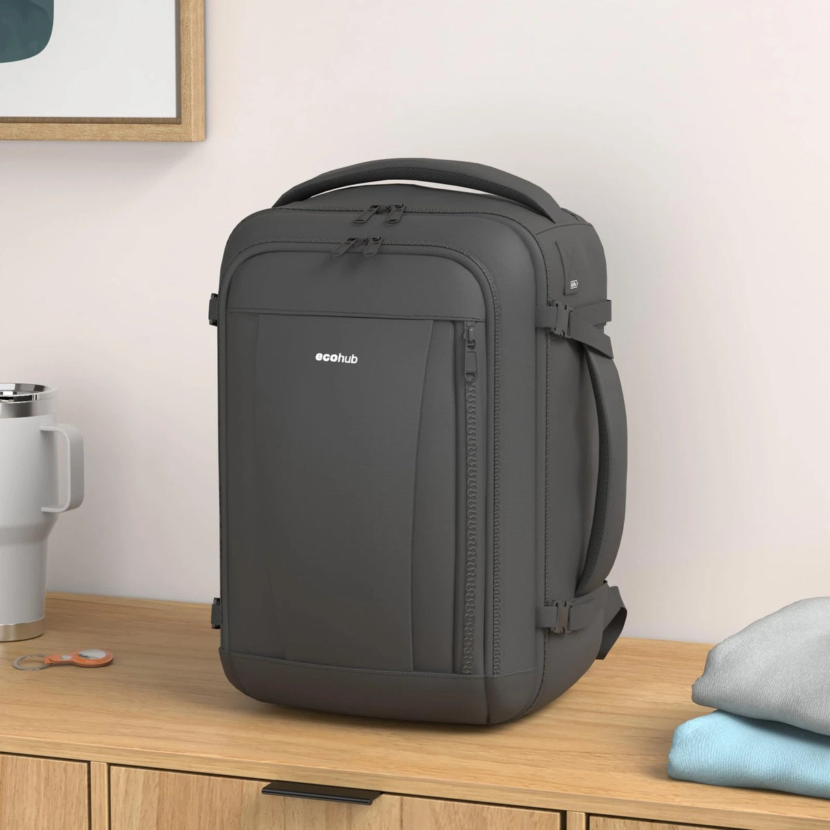 Travel Backpack for Spirit Airlines Personal Item (18x14x8)