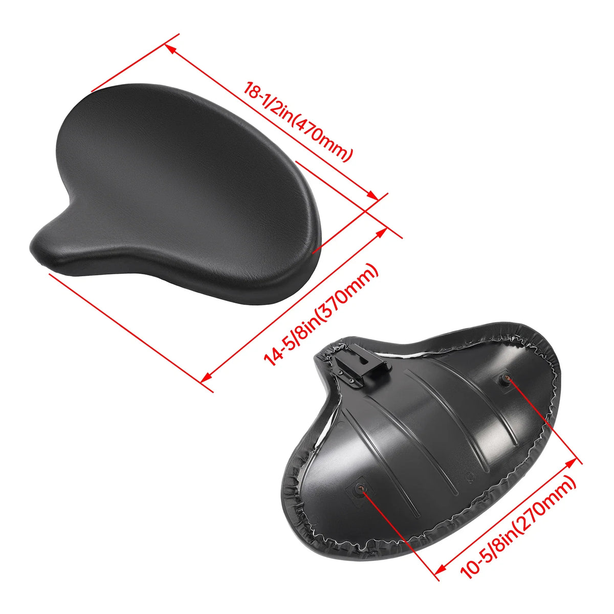 Solo Seat Replacement for Harley WLA WLC VL UL EL WL Knucklehead (1930–1950)