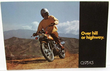 Sales Brochure for Honda CL-175 K5 Motorcycle (1971)
