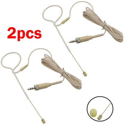 Headset Microphone 3.5mm Screw Lock for Sennheiser Wireless