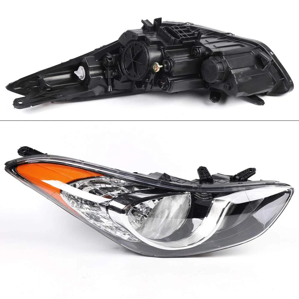 Right Passenger Headlight Assembly for Hyundai Elantra (2011–2013) 92102-3Y000, HY2503161