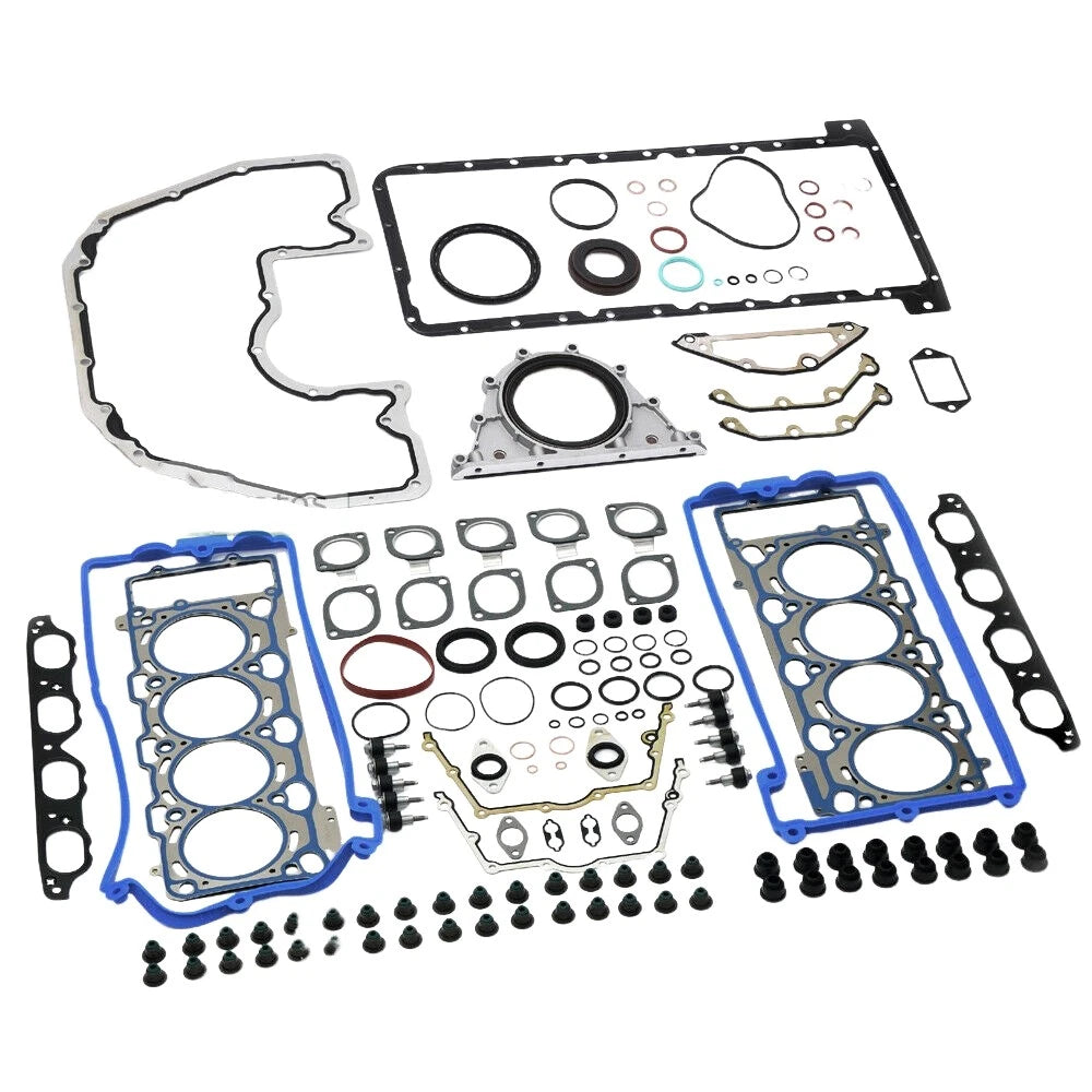 Engine Gasket Seals Overhaul Kit for BMW 750i X5 550i (E63 E65 E66) 11 12 7 530 256, 11 14 7 512 101