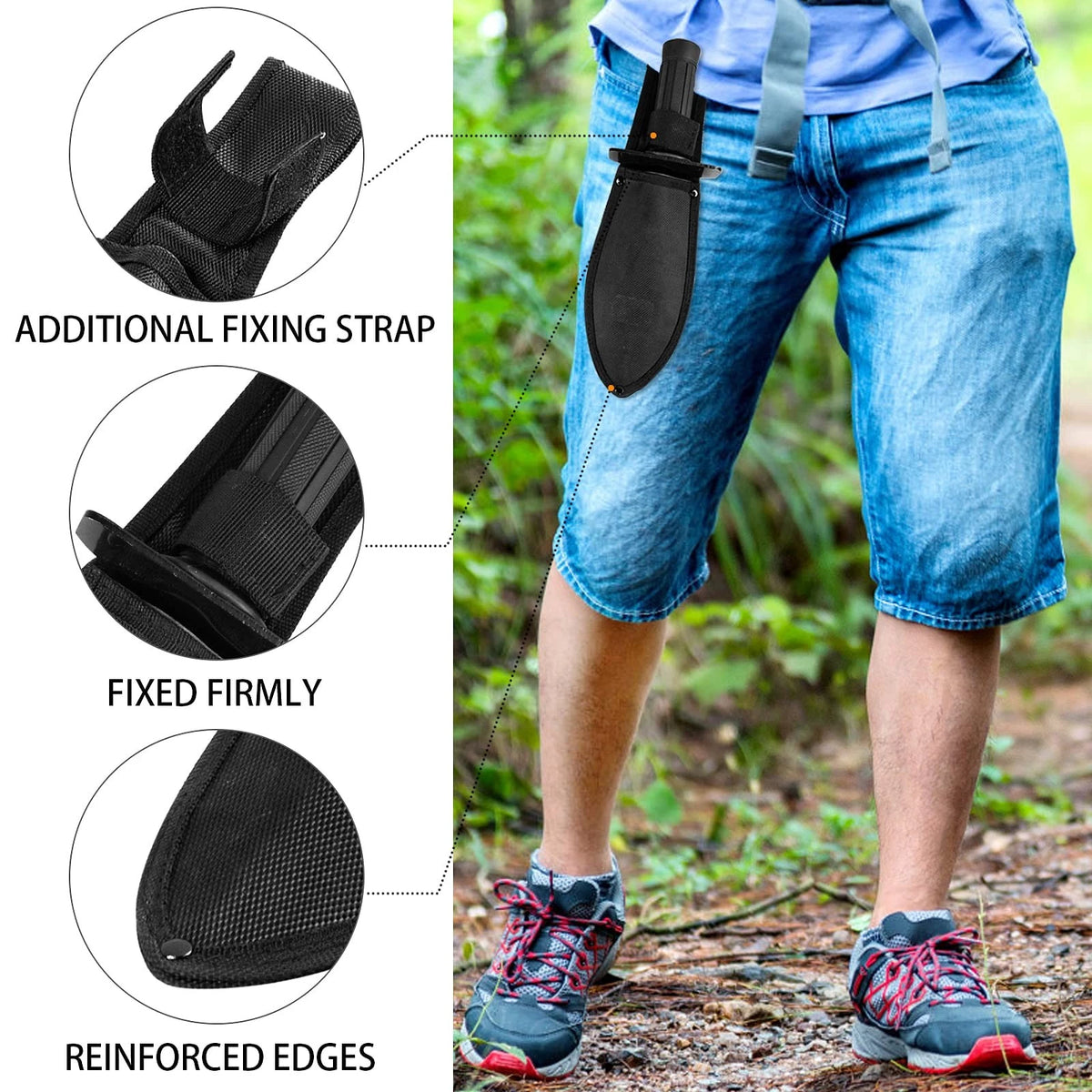 Metal Detector Shovel for Heavy Duty Digging