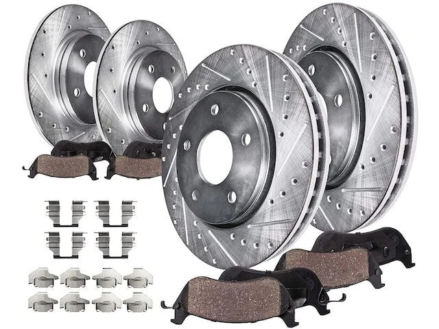 Brake Pad and Rotor Kit for Hyundai Elantra (2017–2020) 86837THBY