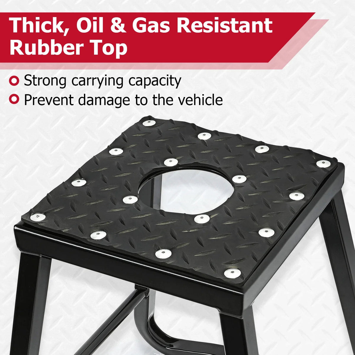 Dirt Bike Stand for Motorcycle Motocross (1000LBS, Black)