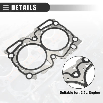 2 Pcs Cylinder Head Gasket for Subaru Forester 2.5L (2006–2013) No. 11044AA770