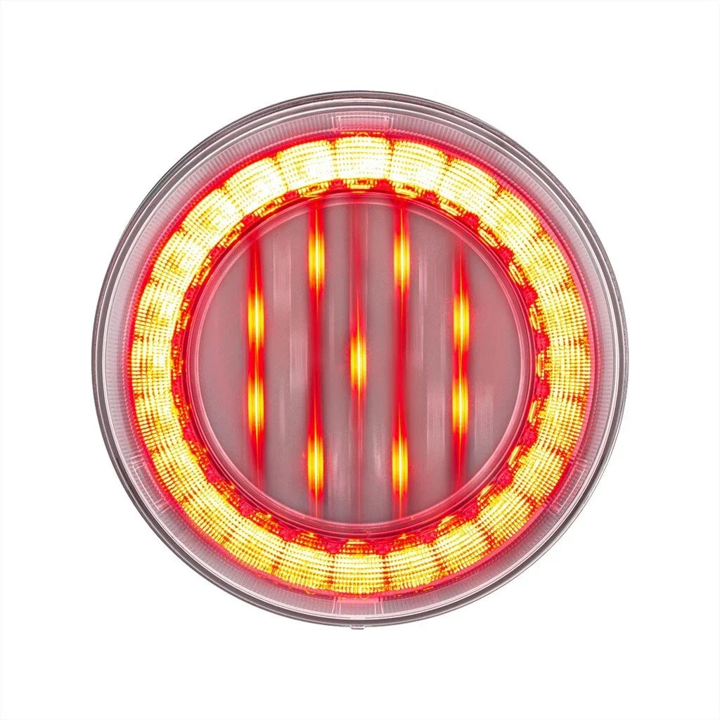 4 Inch Round LED Stop Light Replacement for Lumos X Series (2015–2025)