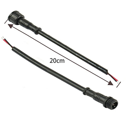 2X 2 Pin LED Electrical Connectors 20AWG for Automotive Applications