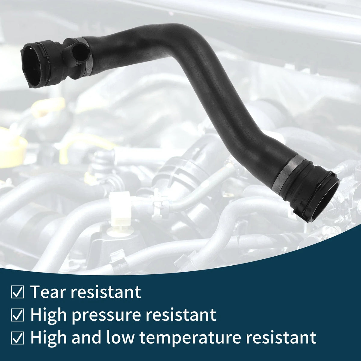 Radiator Hose No. 17127526616 for BMW 7 Series (2003–2008)