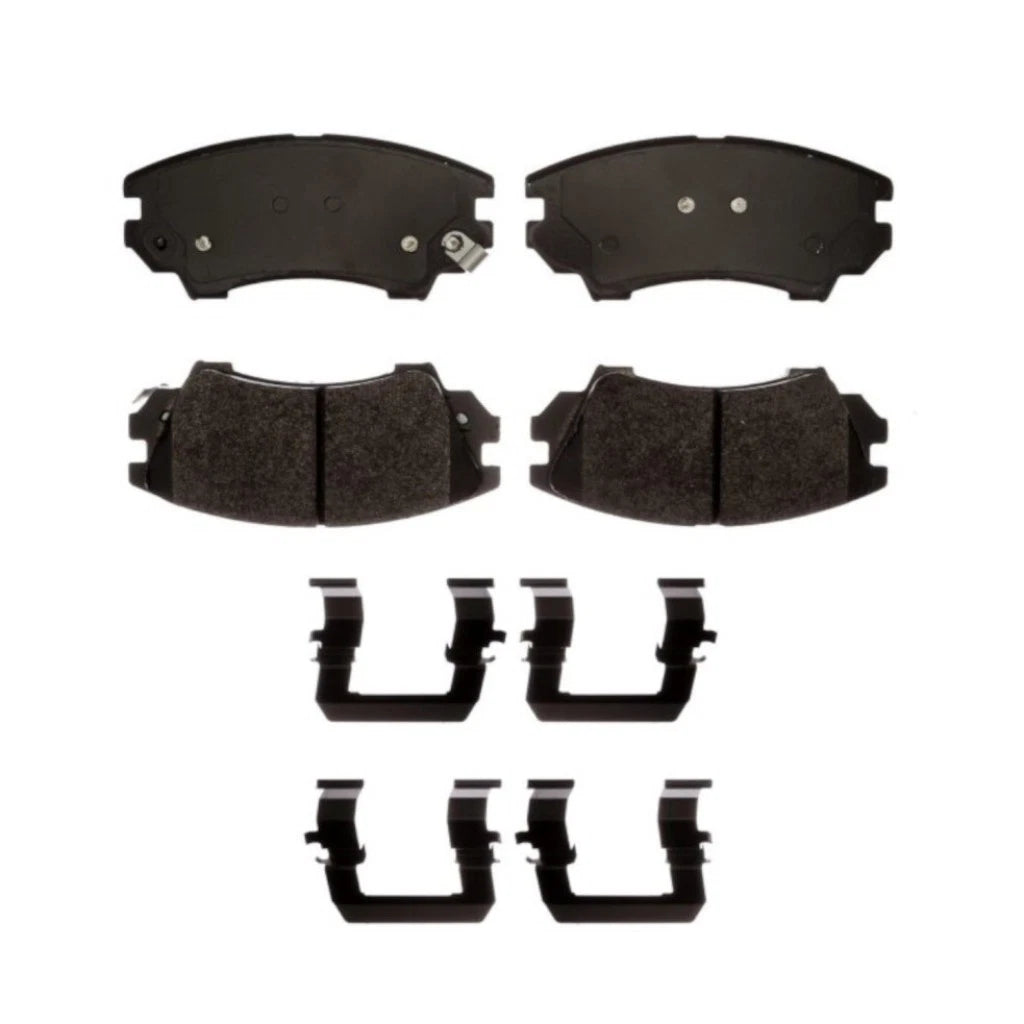 Set of 4 Disc Brake Pads for Chevy Camaro (2010–2015) 19366011, OLX-ACD17D1404MHPVF1-CL360A51
