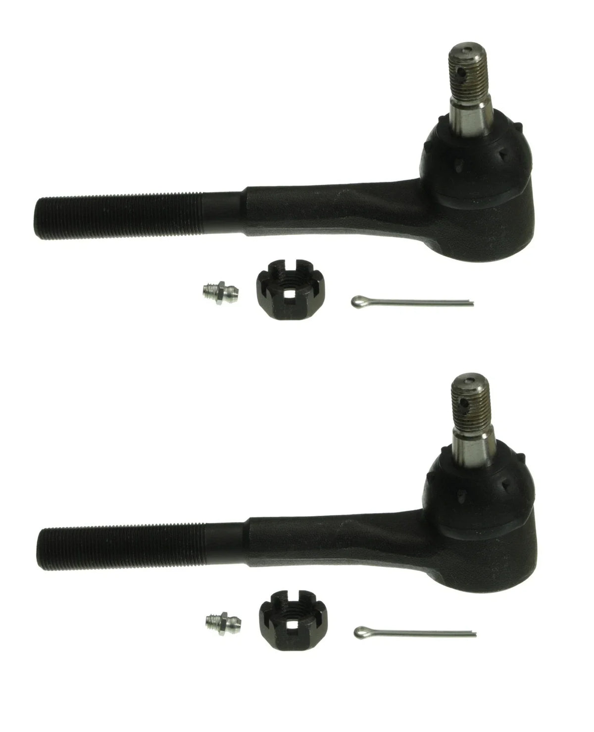 Set of 2 Outer Steering Tie Rod Ends for Chevy K5 Blazer GMC Jimmy (RWD)