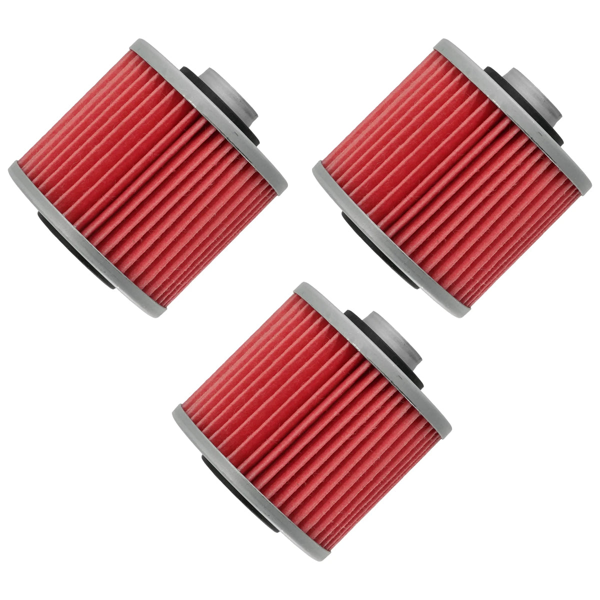 3X Oil Filter for Yamaha XVS650 V-Star 650 Classic (1998–2010) FL111A1086, 5JX134400000