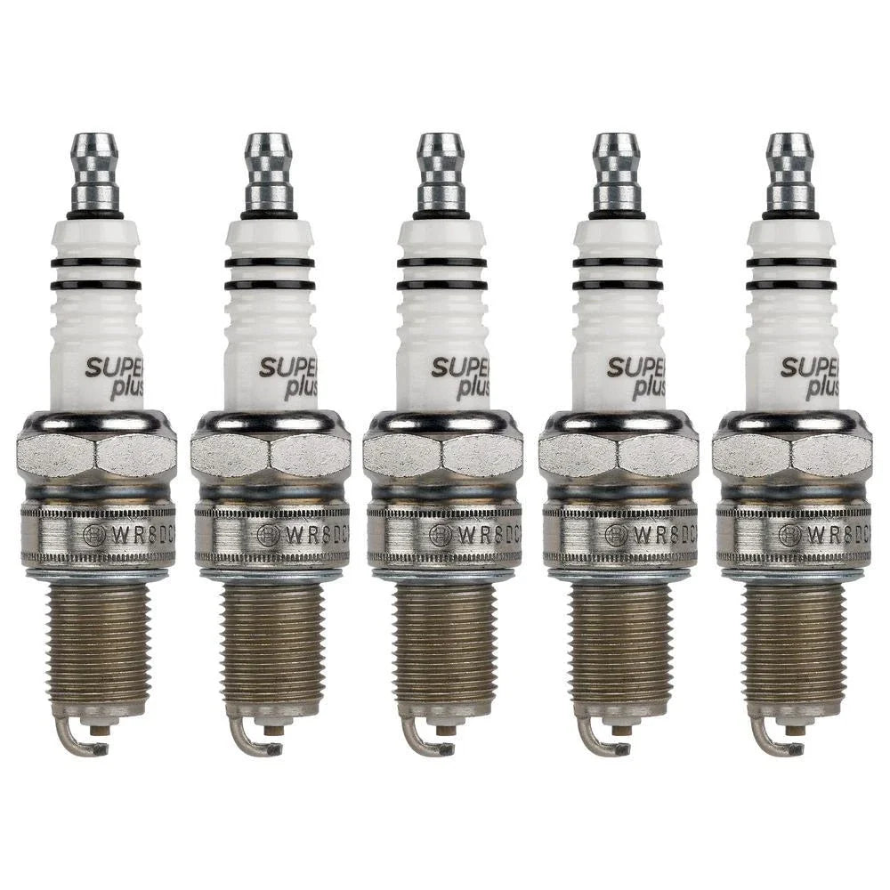 Set of 5 Spark Plugs Bosch 7900 for Audi 5000 4000 VW Cabriolet Golf Jetta (1982–1991)