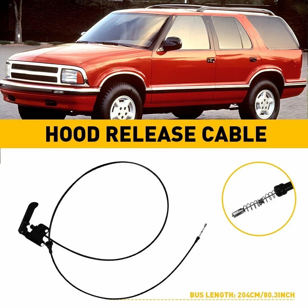 Hood Release Cable for GMC Sonoma Truck Jimmy Envoy (1994–2001)