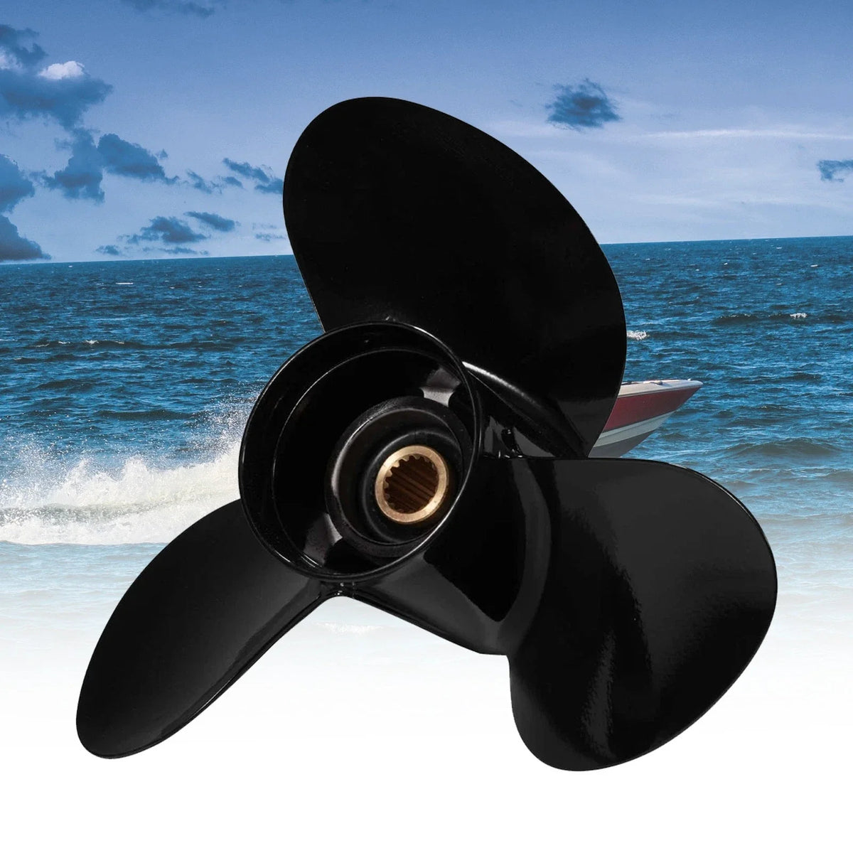 13 3/4x17 Boat Propeller for Suzuki 70-140 HP (58100-87L20-019, RH)