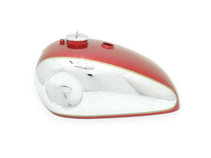 2 Gallon Petrol Tank for BSA Gold Star Scrambles Catalina (1960–1963) Cherry & Chrome