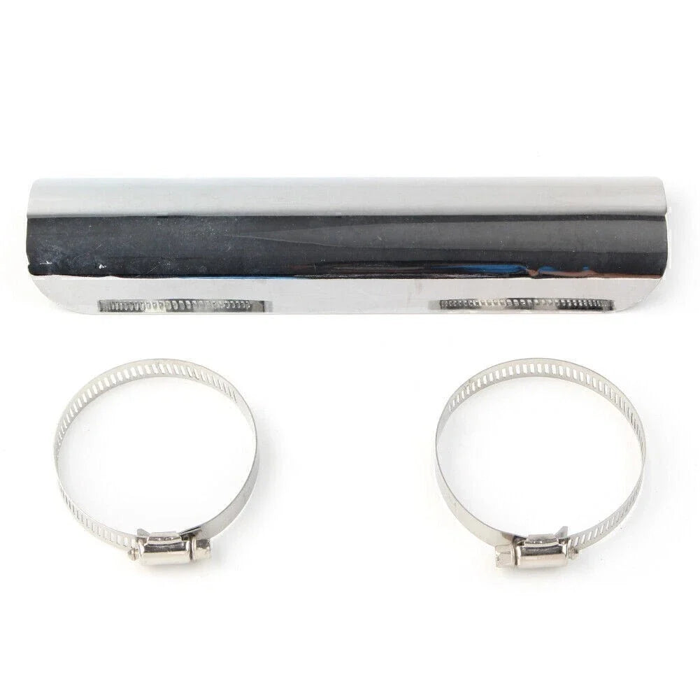 Exhaust Muffler Pipe Heat Shield Cover for Harley Motorcycle (Chrome)