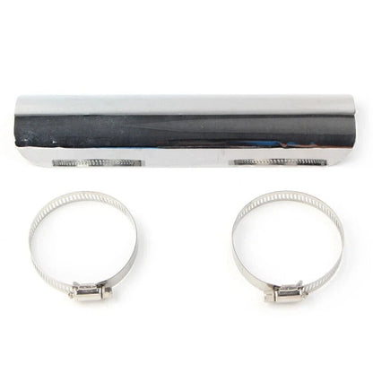 Exhaust Muffler Pipe Heat Shield Cover for Harley Motorcycle (Chrome)