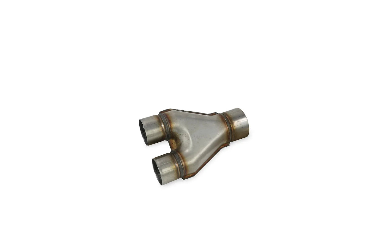 Dual Exhaust Kit Y Pipe for Chevy Blazer (1995–1999) - 2.5" Slash Tips