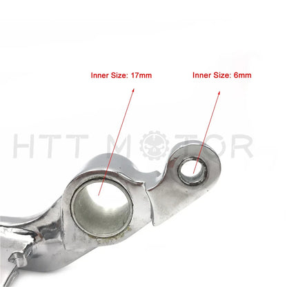 Chrome Foldable Brake Shift Pedal Foot Lever for Yamaha YZF R1 (2004–2006)