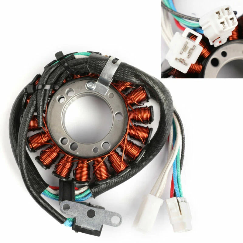 Magneto Generator Stator Coil for Kawasaki KFX400 KSF400 (2003–2007) 21003-S006, 32101-07G00, 3409-026