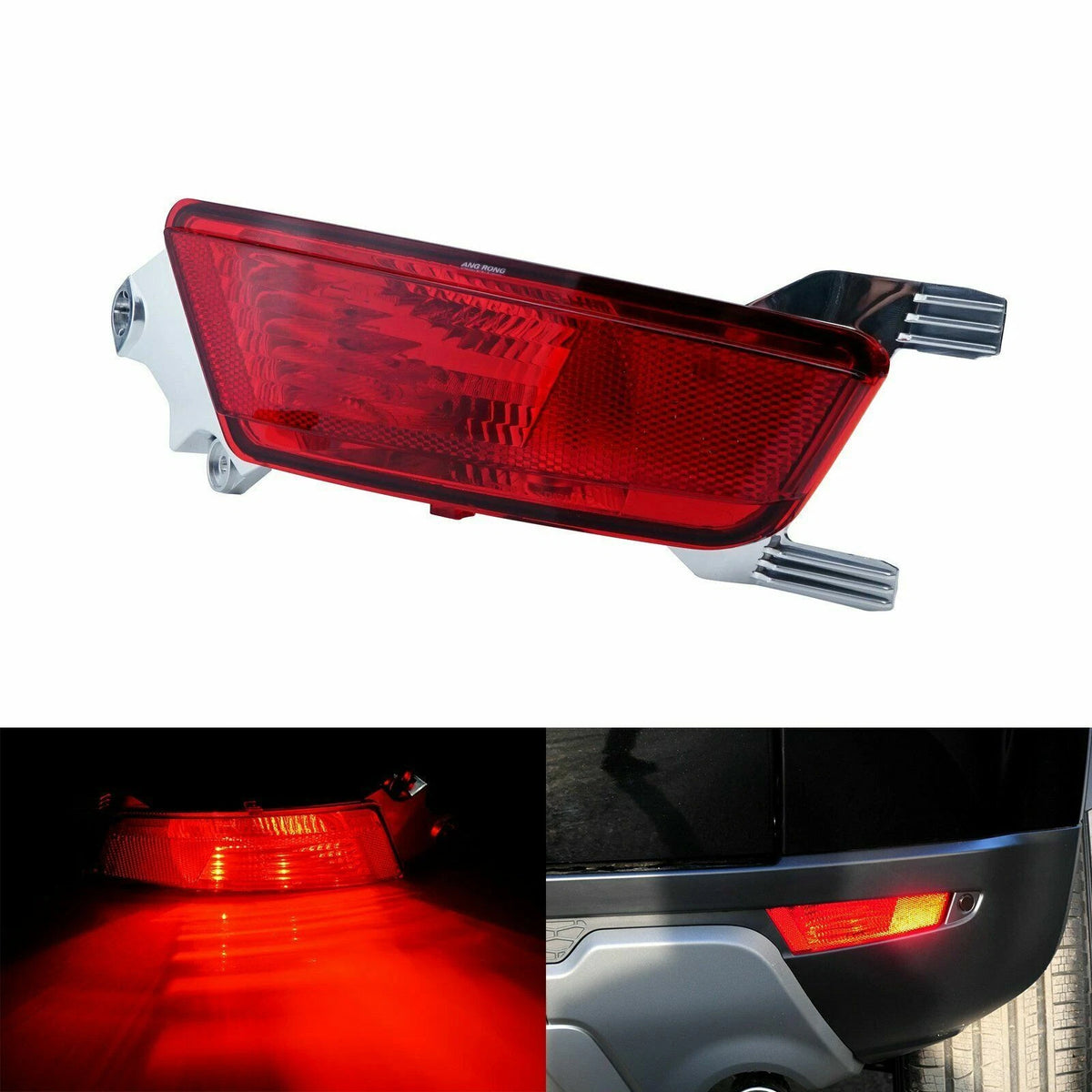 Right Side Rear Bumper Reflector Light for Land Rover Range Rover Evoque (2011–2018)