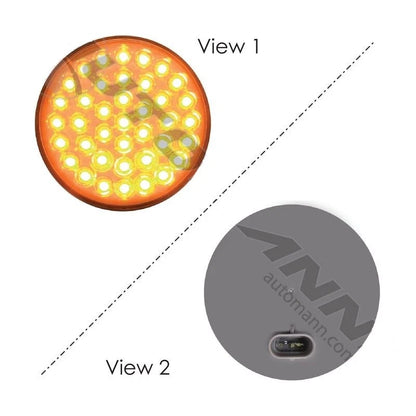 4in Amber Auxiliary Flashing LED for Automann (571.LD43A39)