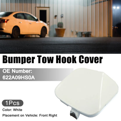 Tow Hook Cover Cap for Nissan Altima (2013–2018) - White