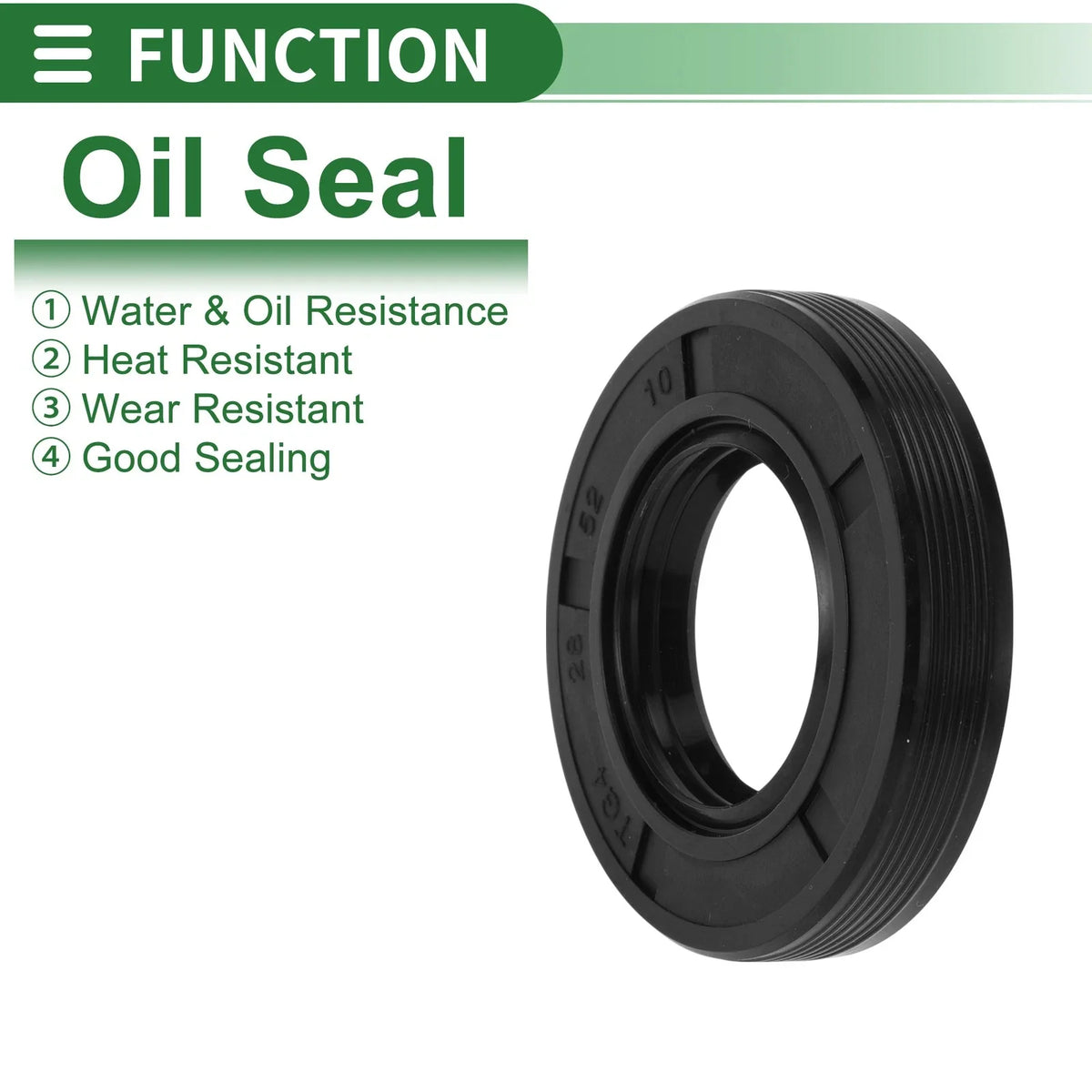 Oil Seal for Rotary Shaft (28x52x10mm)