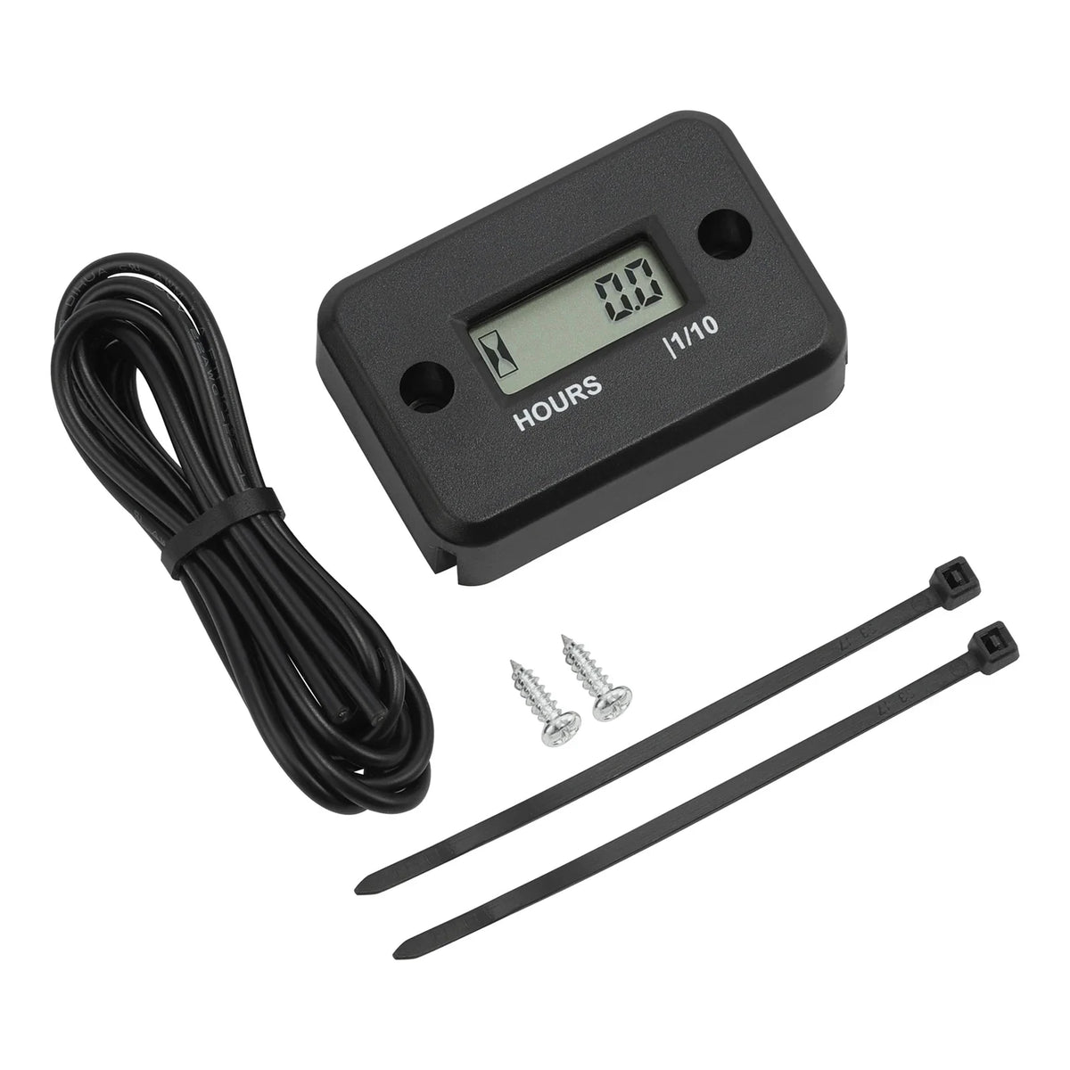 Waterproof Hour Meter for Motorcycle ATV Snowmobile Boat Dirt Quad