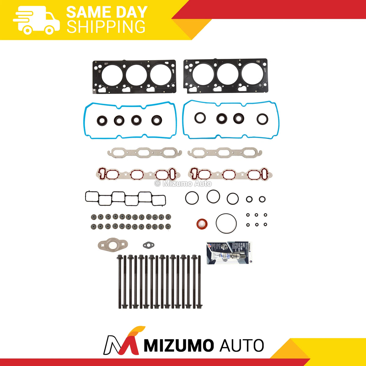 Set of 6 Head Gasket Bolts for Chrysler Dodge Volkswagen 4.0L V6 (2007–2011)
