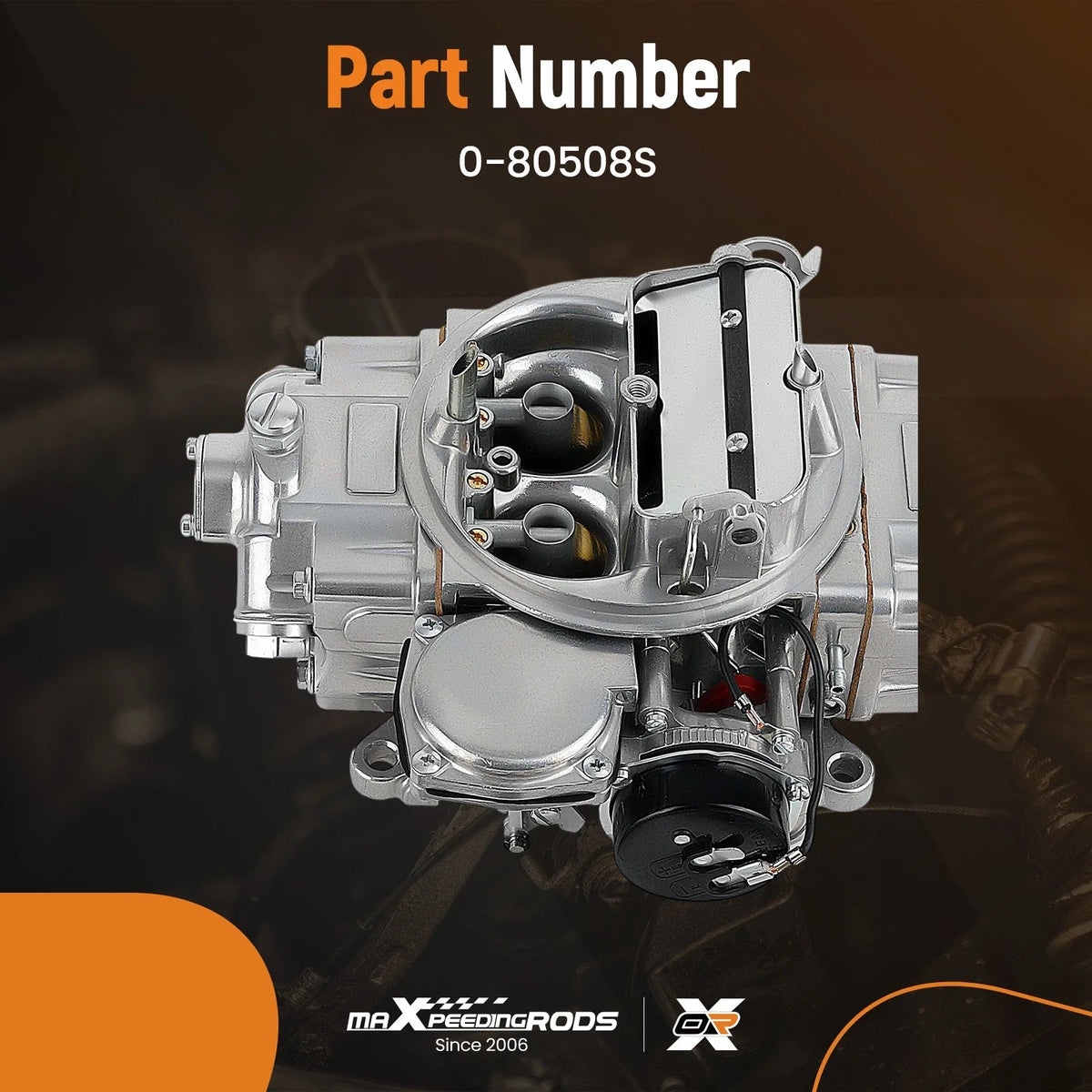4 Barrel Carburetor w/ Gasket for 0-80508S (750 CFM, Electric Choke)