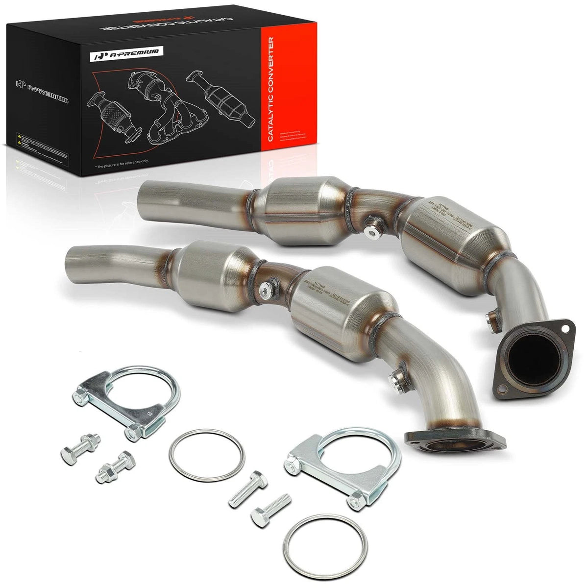 2X Catalytic Converter for Chevy Camaro (2010–2011) 644018, 644019
