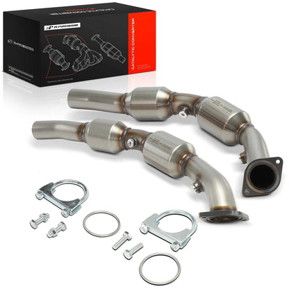 2X Catalytic Converter for Chevy Camaro (2010–2011) 644018, 644019