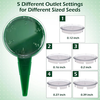 2 Pieces Handheld Seed Spreader Tool for Tiny Seeds