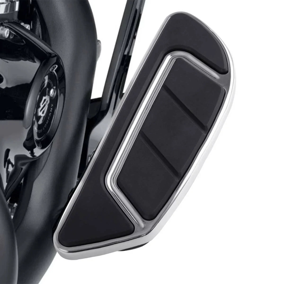 Chrome Rider Driver & Passenger Footboards for Harley Road Glide (1986-2024)