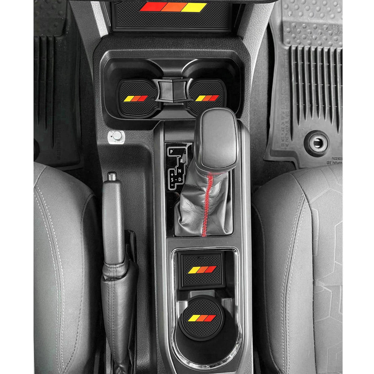 Custom Liners for Toyota Tacoma (2016–2023) - Black Trim