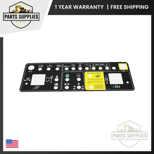 Control Panel Decal Overlay for Genie Boom Lift S-80 S-60X (OEM)