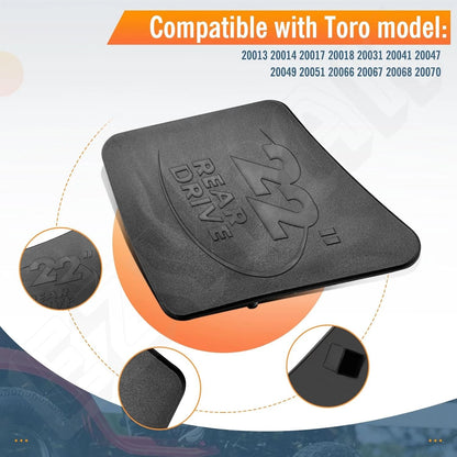 Cutout Cover for Toro Recycler (RWD)