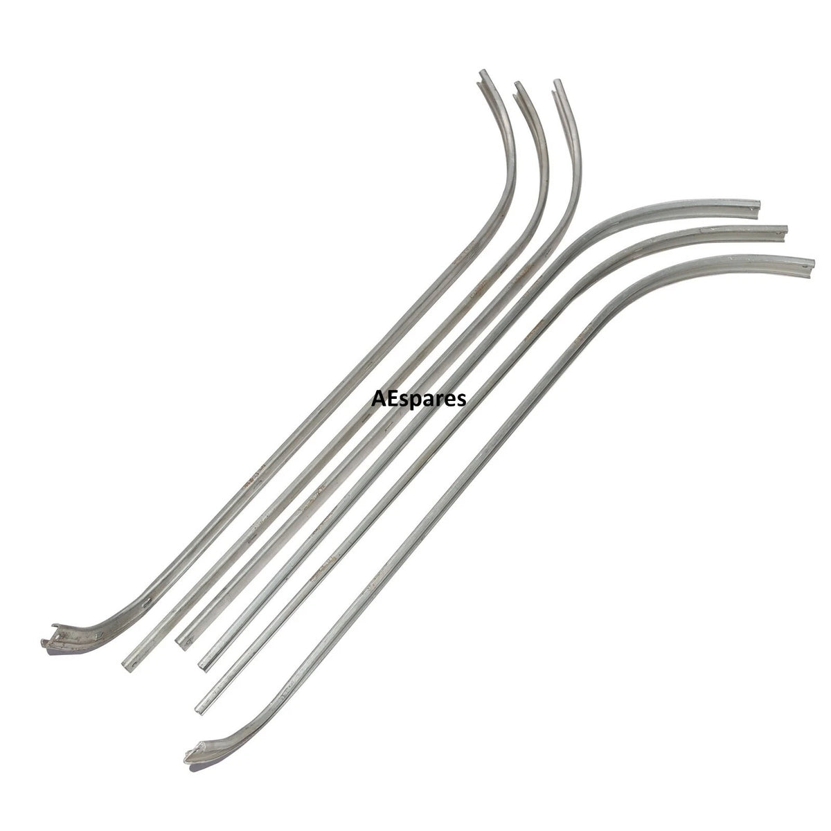 Set of 2 Footboard Runner Channel Strips for Vespa VBB Rally GS