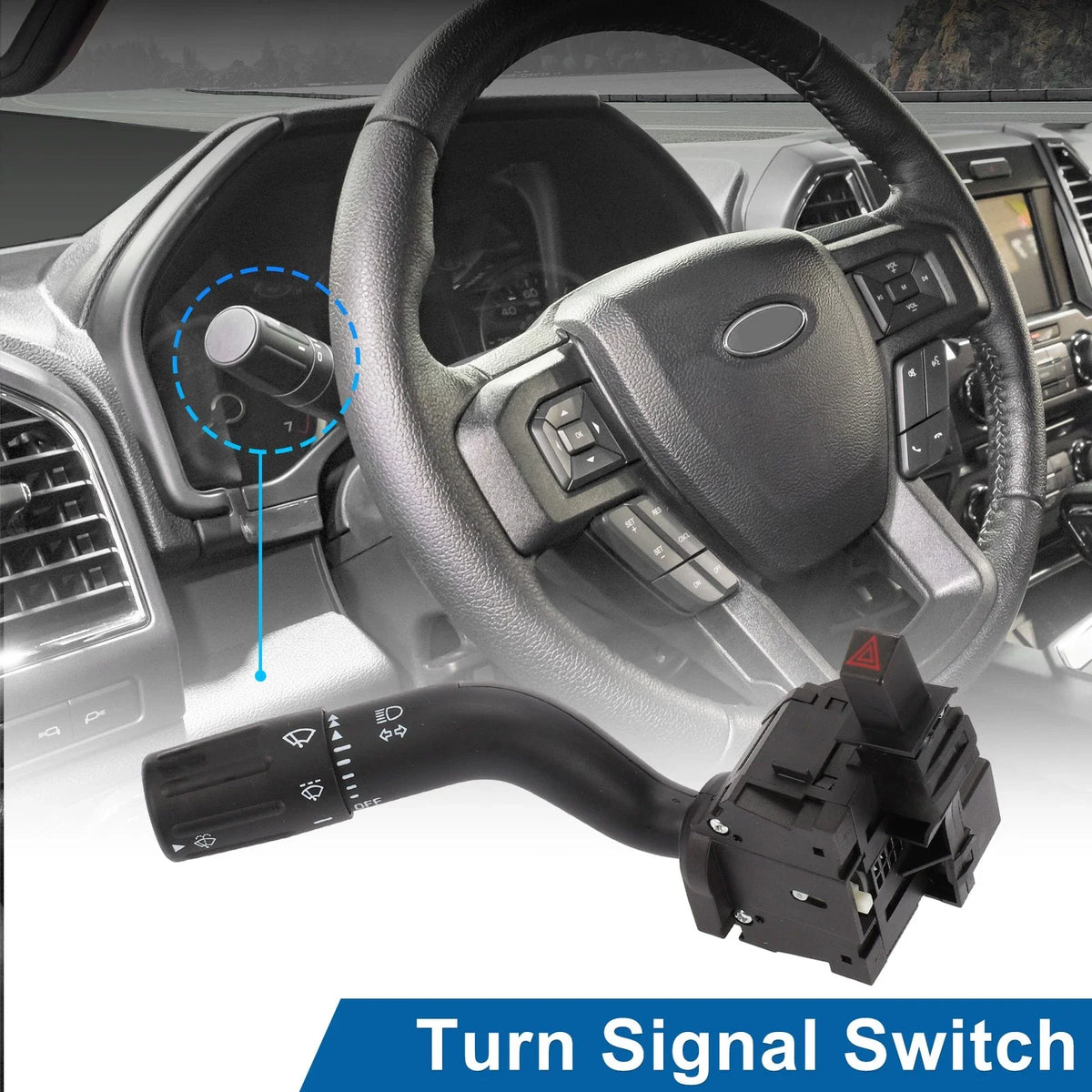 Turn Signal Switch Lever No. 8S4Z13K359AA for Ford Focus (2008–2011)